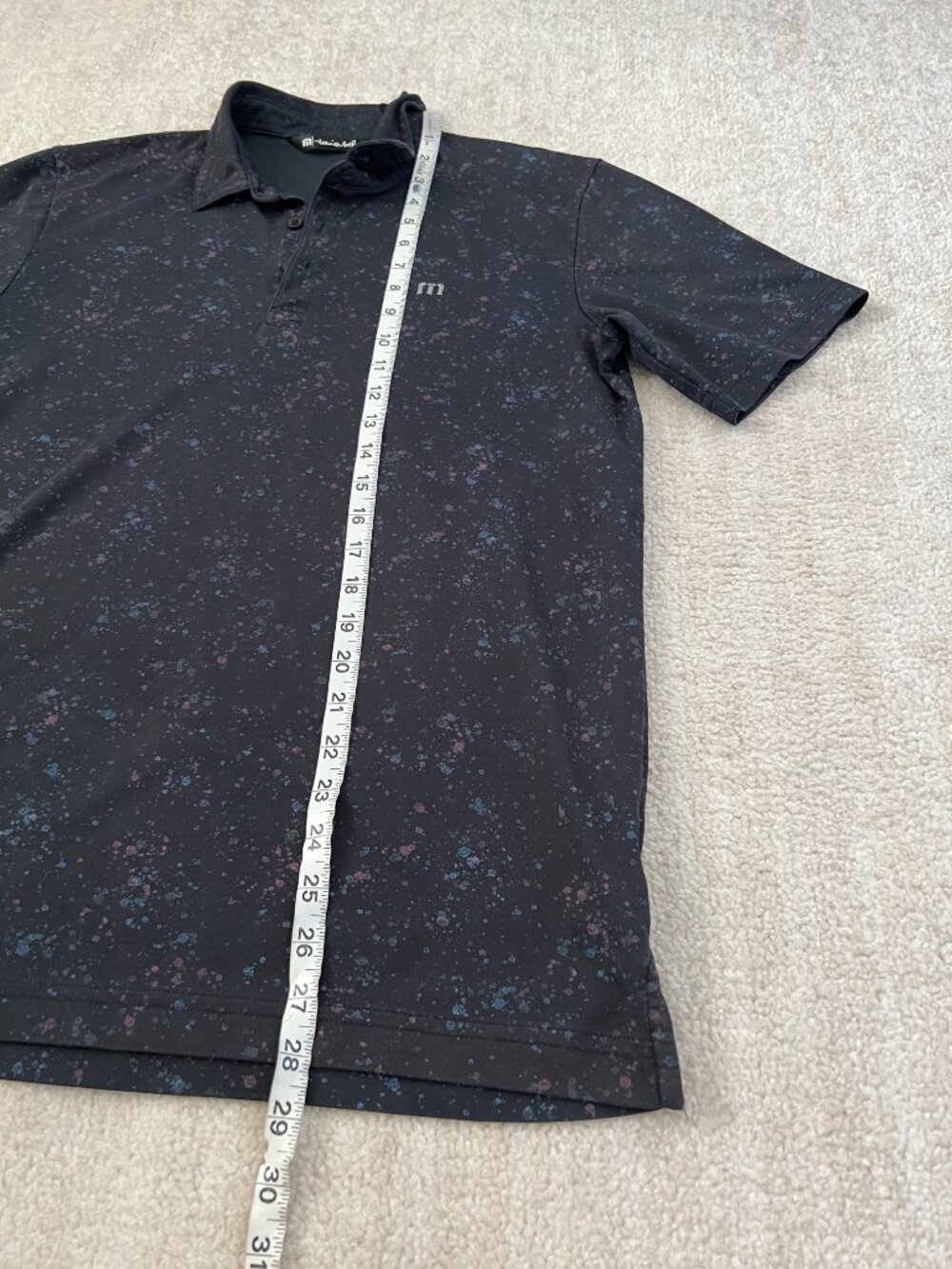 Travis Mathew Cotton Short Sleeve Polo Shirt Top M - Picture 5 of 8